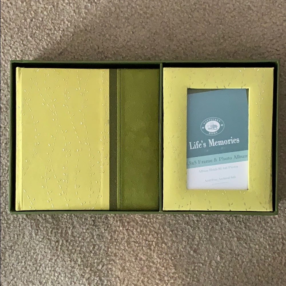 NWT Photo Album & Frame